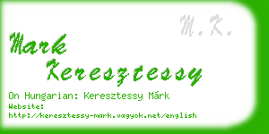 mark keresztessy business card